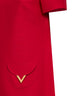 Miniabito in Crepe Couture rosso