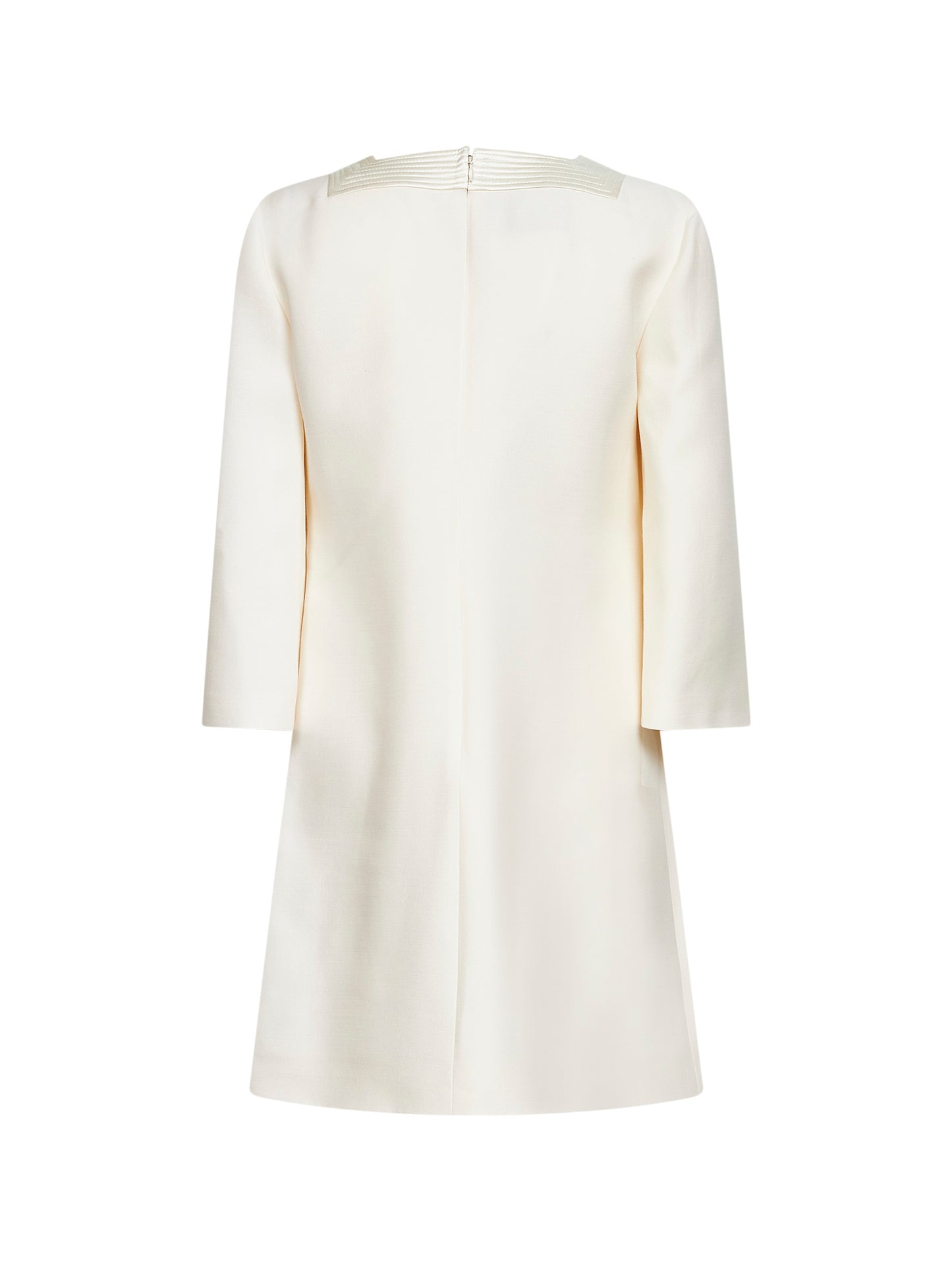 Miniabito in Crepe Couture avorio