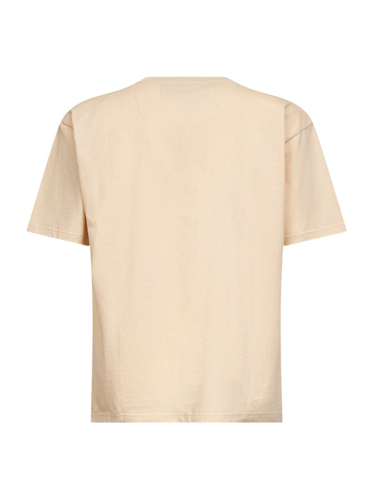 Butter cotton Valentino T-Shirt with Made In Valentino print