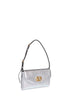 Borsa piccola a spalla Valentino Garavani DeVain argento