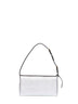 Borsa piccola a spalla Valentino Garavani DeVain argento