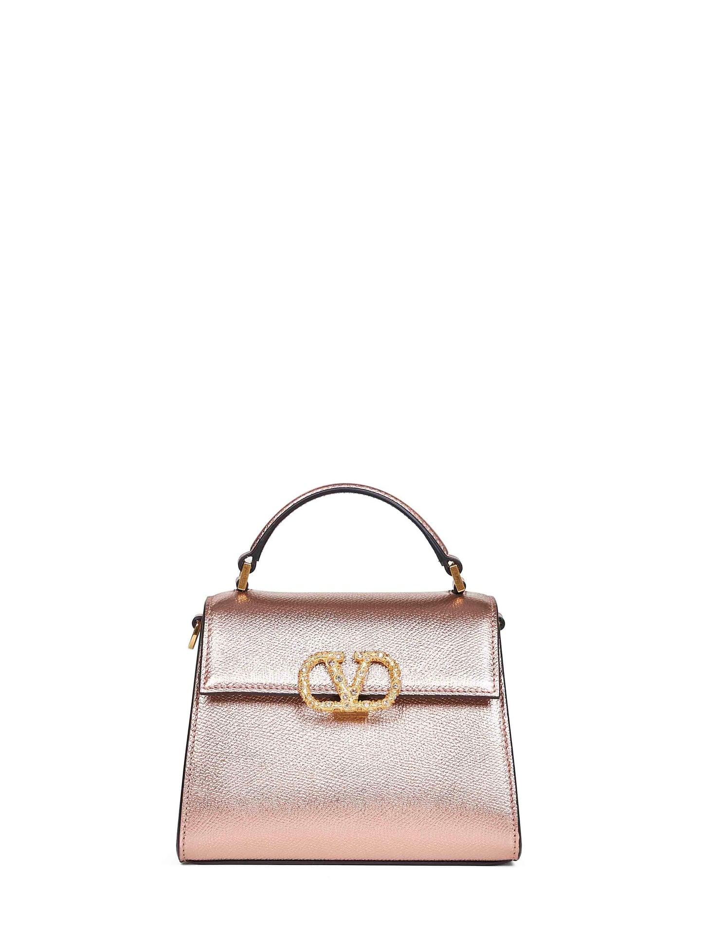 Borsa a mano mini Valentino Garavani VSLING rosa