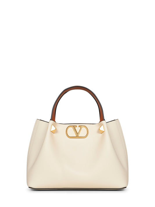 Ivory Valentino Garavani small shopping bag
