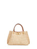Borsa shopping piccola Valentino Garavani naturale