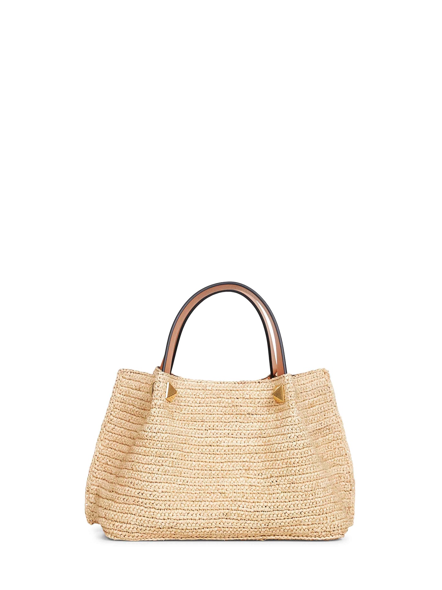 Borsa shopping piccola Valentino Garavani naturale