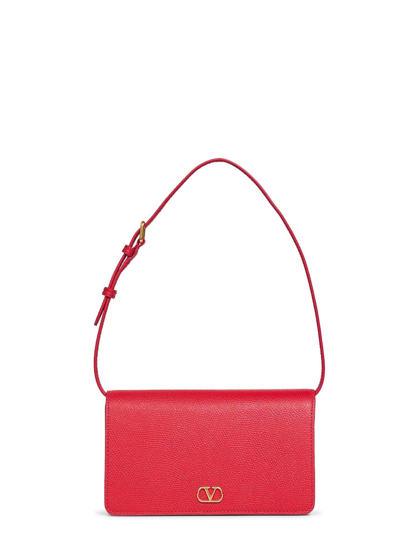 Red Vlogo Signature mini shoulder bag<BR/>