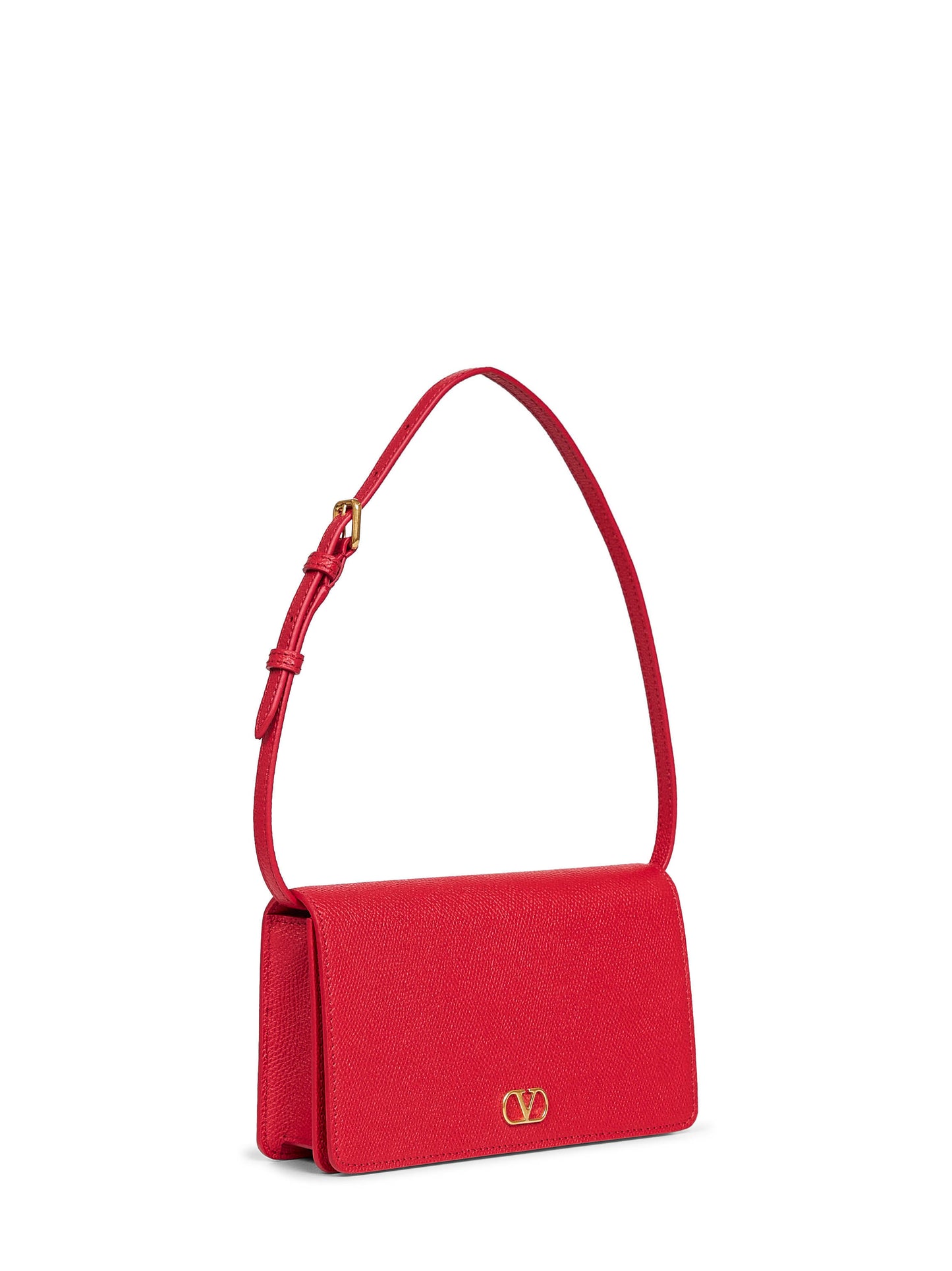 Red Vlogo Signature mini shoulder bag<BR/>