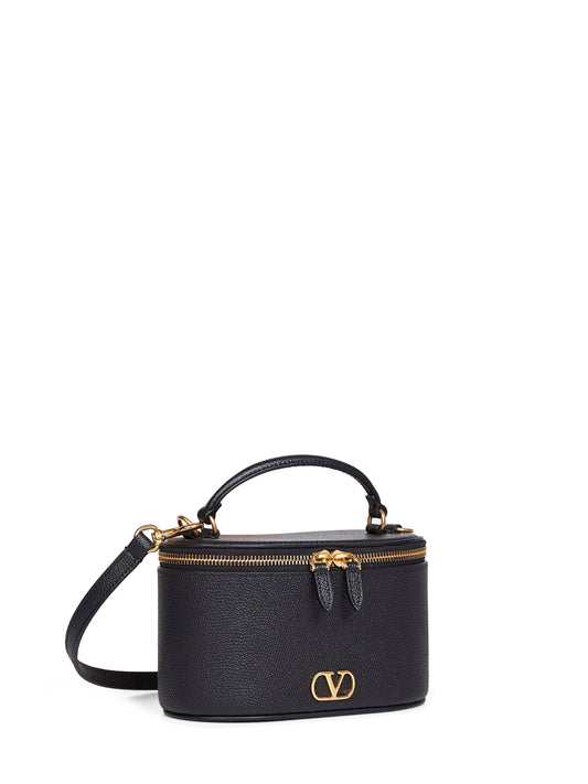 Mini vanity bag Vlogo Signature nera