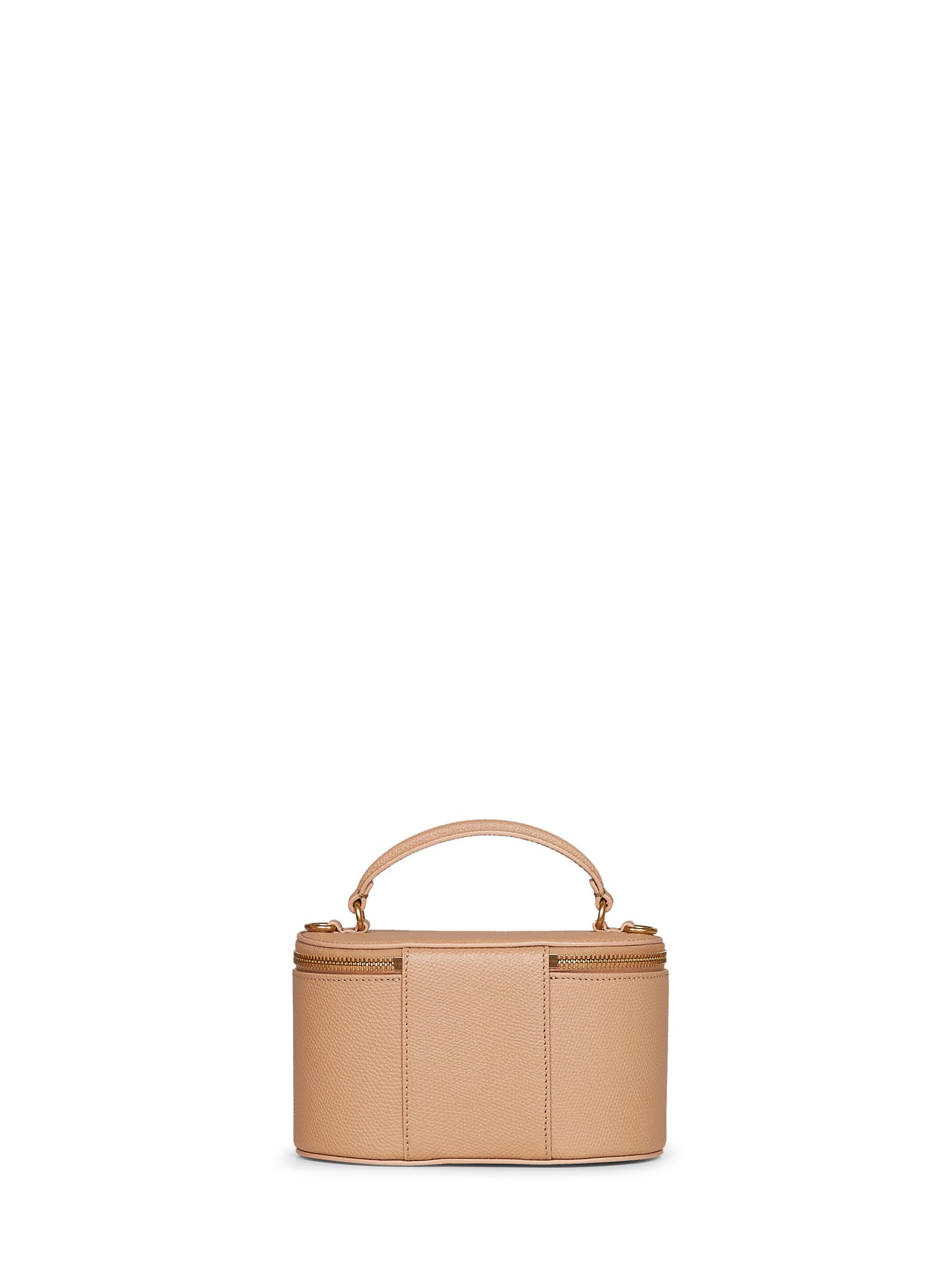 Rose sand Vlogo Signature mini vanity bag