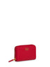 Red VLogo Signature mini wallet