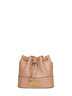 Rose sand VLogo Signature mini bucket bag
