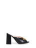 Black Vlogo Signature slide sandals