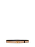 Black and rose sand VLogo Signature reversible belt