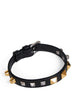 Bracciale Rockstud in pelle nera