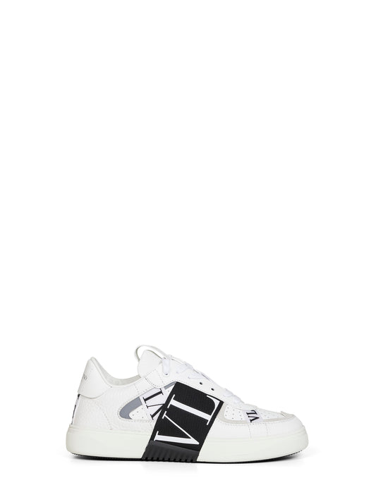 White calf leather Vl7N Low-Top sneakers