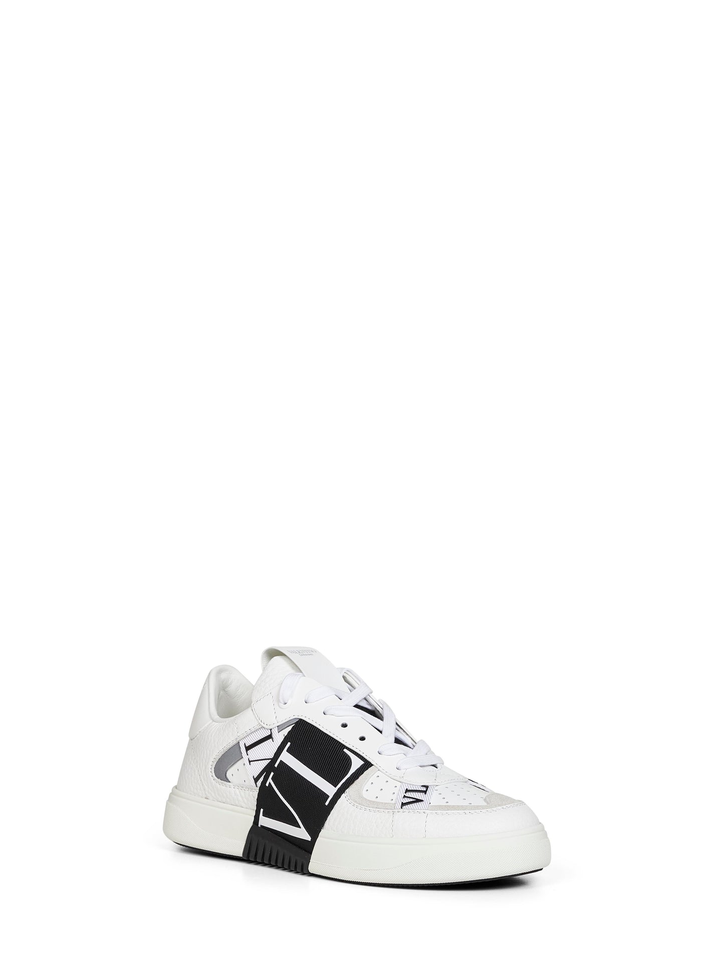 White calf leather Vl7N Low-Top sneakers
