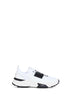 White and black True Act low-top sneakers