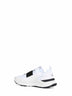 White and black True Act low-top sneakers