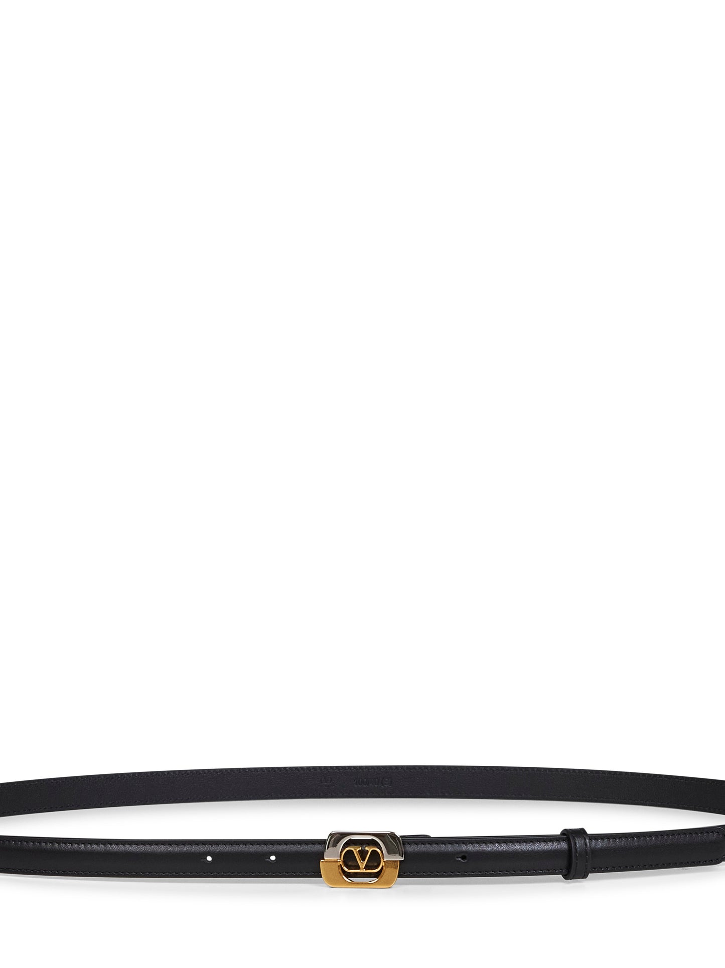 Black Valentino Garavani Vlogo Signature belt