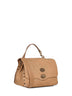 Beige maggese Small Postina handbag<BR/>
