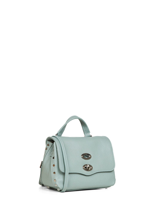 Borsa a mano Postina Baby verde piperita