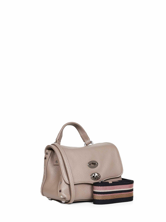 Grey creta Baby Postina handbag