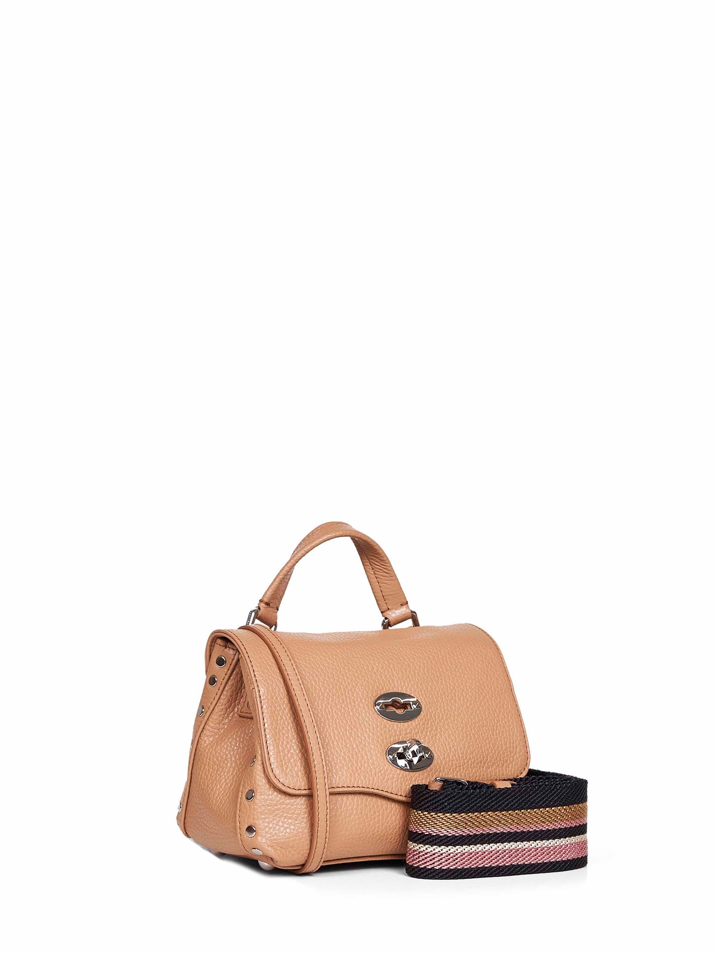 Borsa a mano Postina Baby marrone cantucci