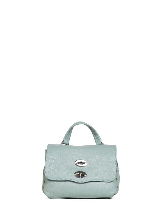 Borsa a mano Postina Baby verde piperita