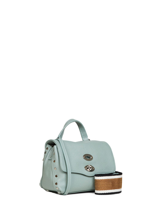 Borsa a mano Postina Baby verde piperita