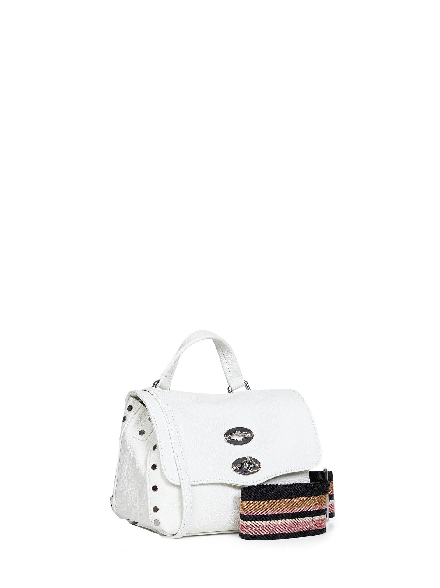 Milky white Baby Postina handbag