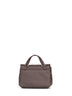 Brown gianduiotto Baby Postina handbag
