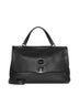 Zanellato Medium Postina Daily black leather bag