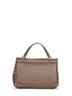 Dove grey Small Postina handbag