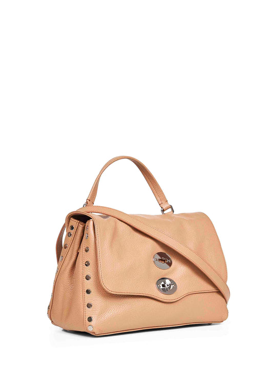 Brown cantucci Small Postina handbag