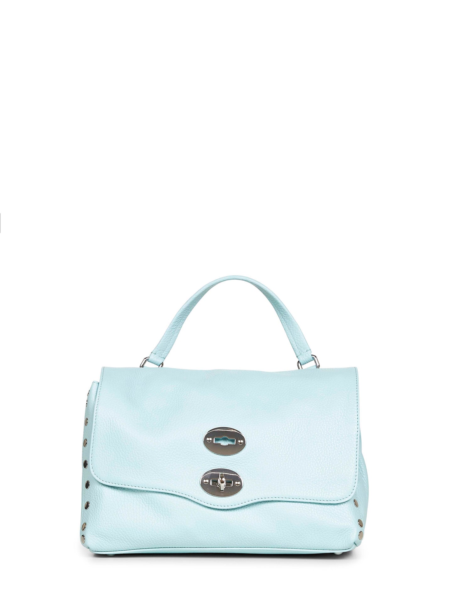 Borsa a mano Postina Small azzurra