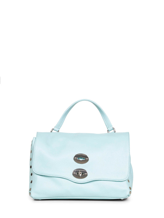 Borsa a mano Postina Small azzurra