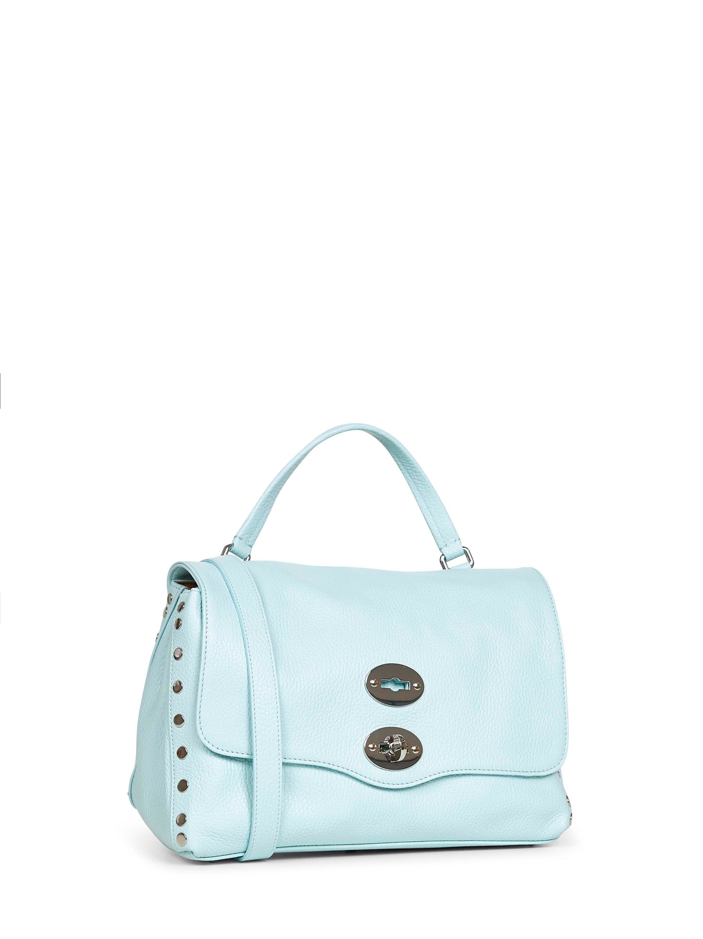 Borsa a mano Postina Small azzurra