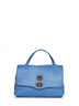 Borsa a mano Postina Small blu