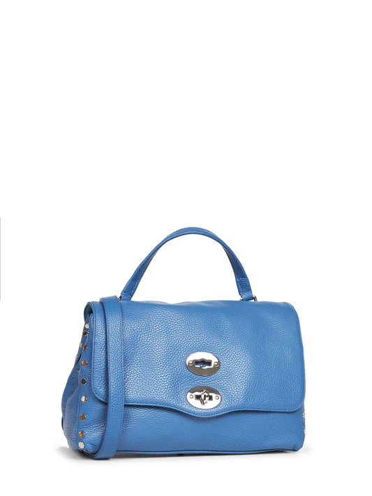 Borsa a mano Postina Small blu