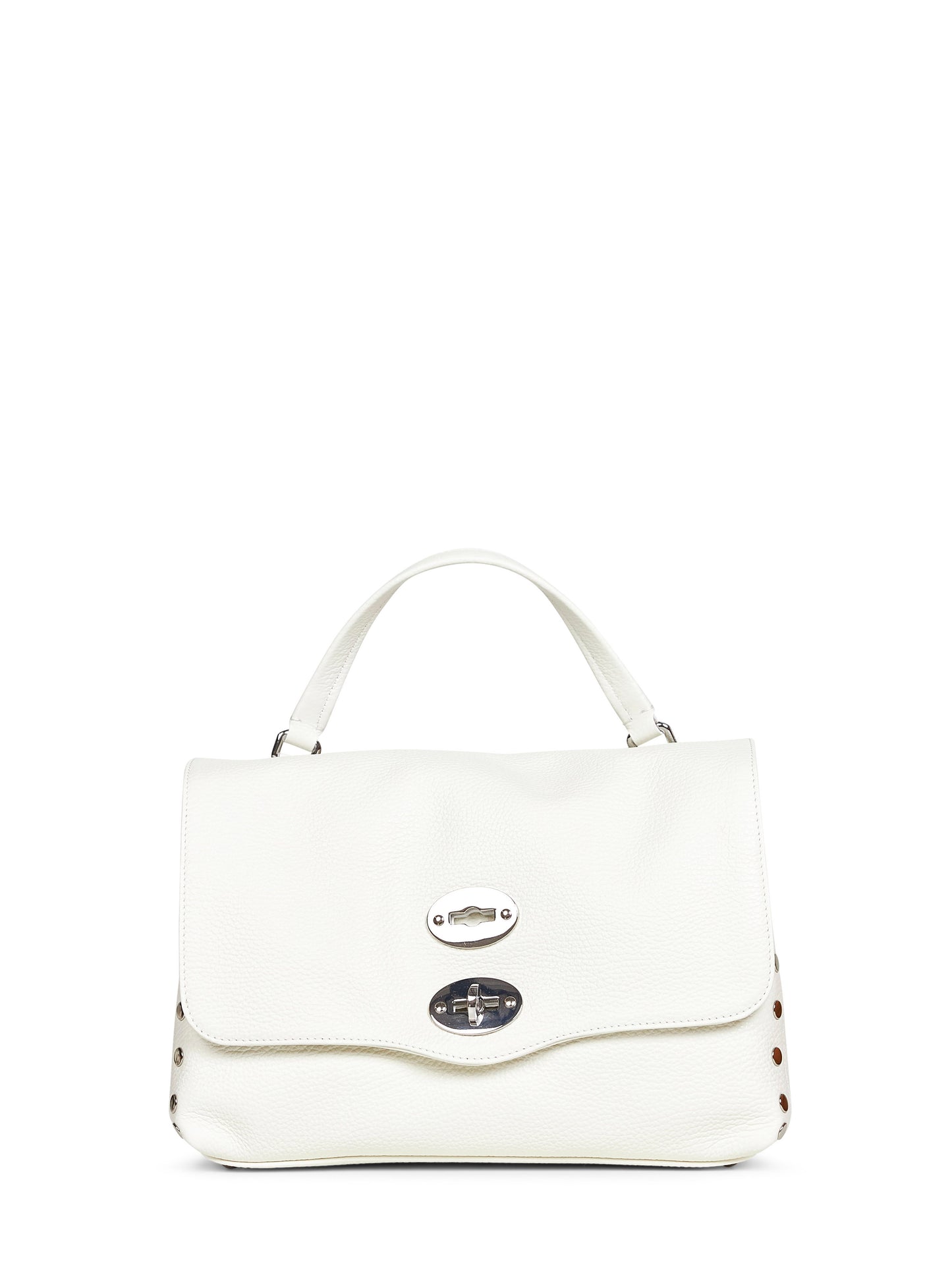 Milky white Small Postina handbag