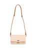 Pink Lettera Small mini bag with shoulder strap