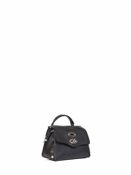 Black Postina Super Baby handbag