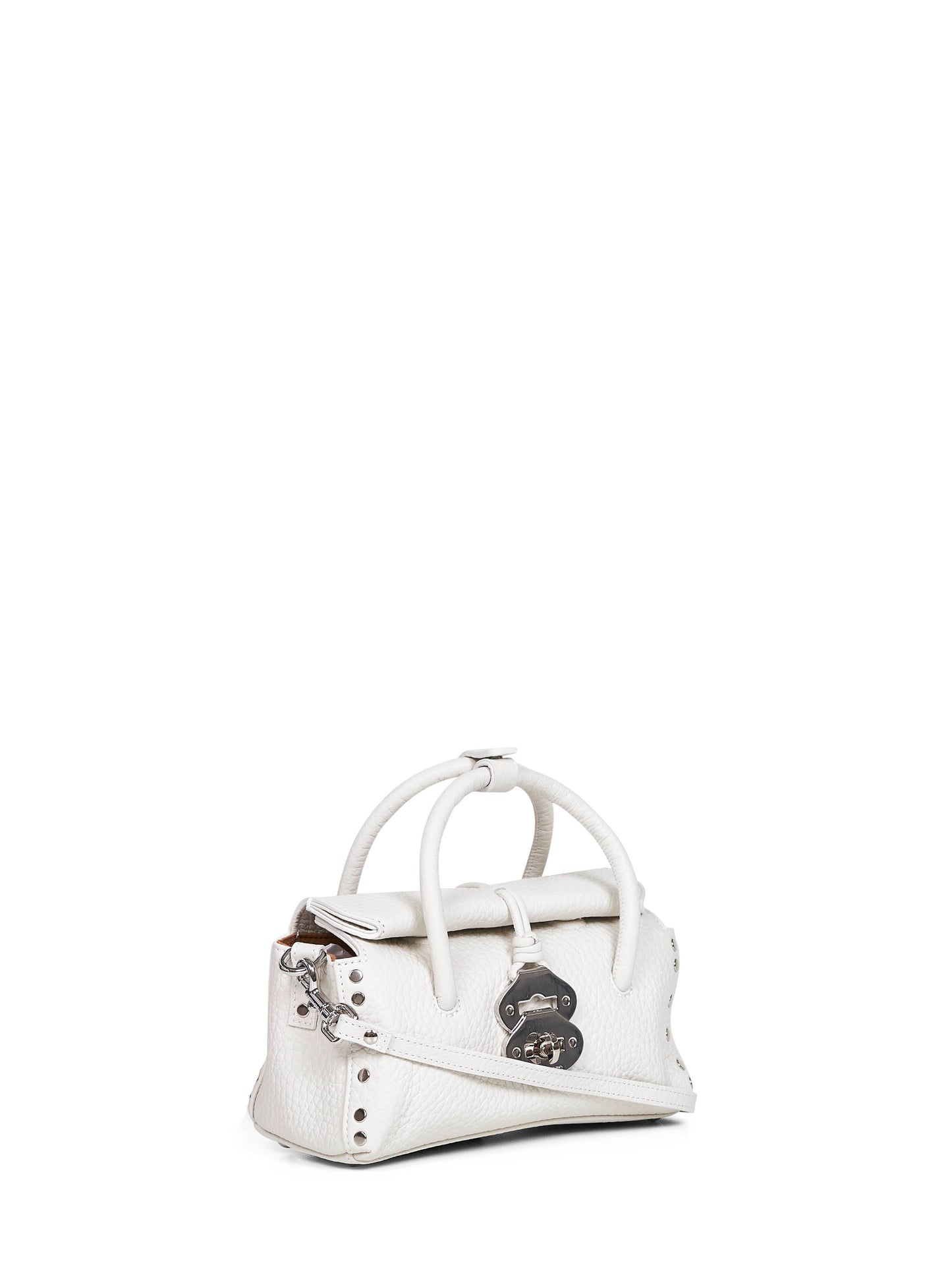 Borsa a mano Dotta Baby bianca