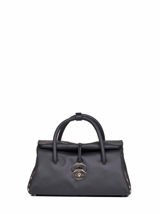 Black lavagna Ribolla Dotta Small handbag