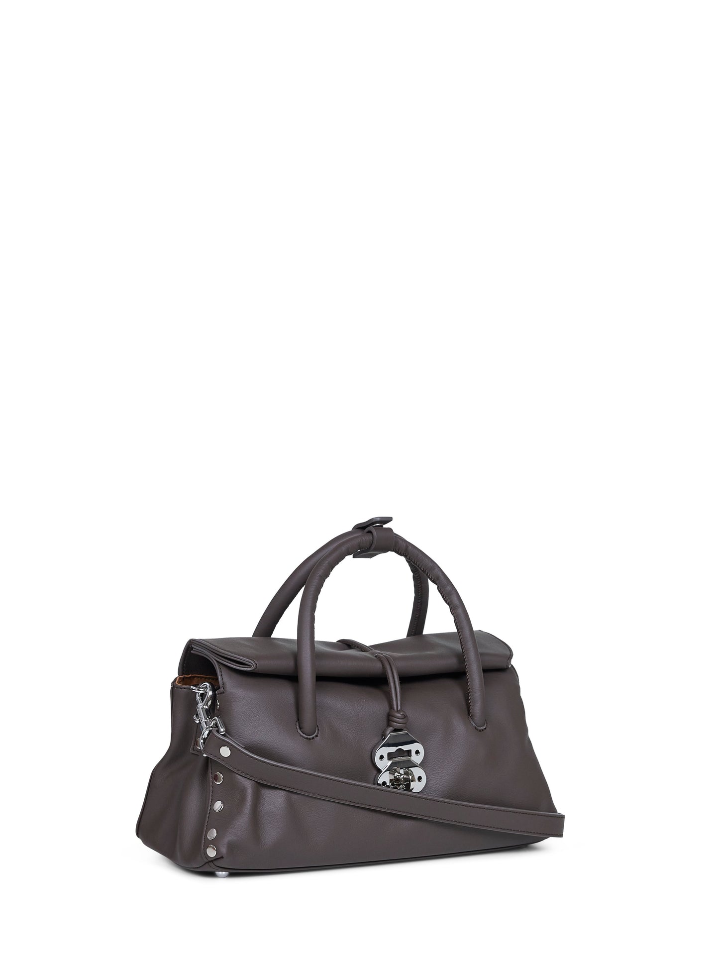 Brown gianduiotto Ribolla Dotta Small handbag