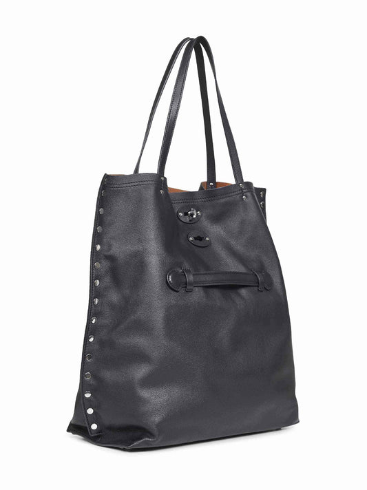 Borsa a mano A'spasso Medium nero lavagna