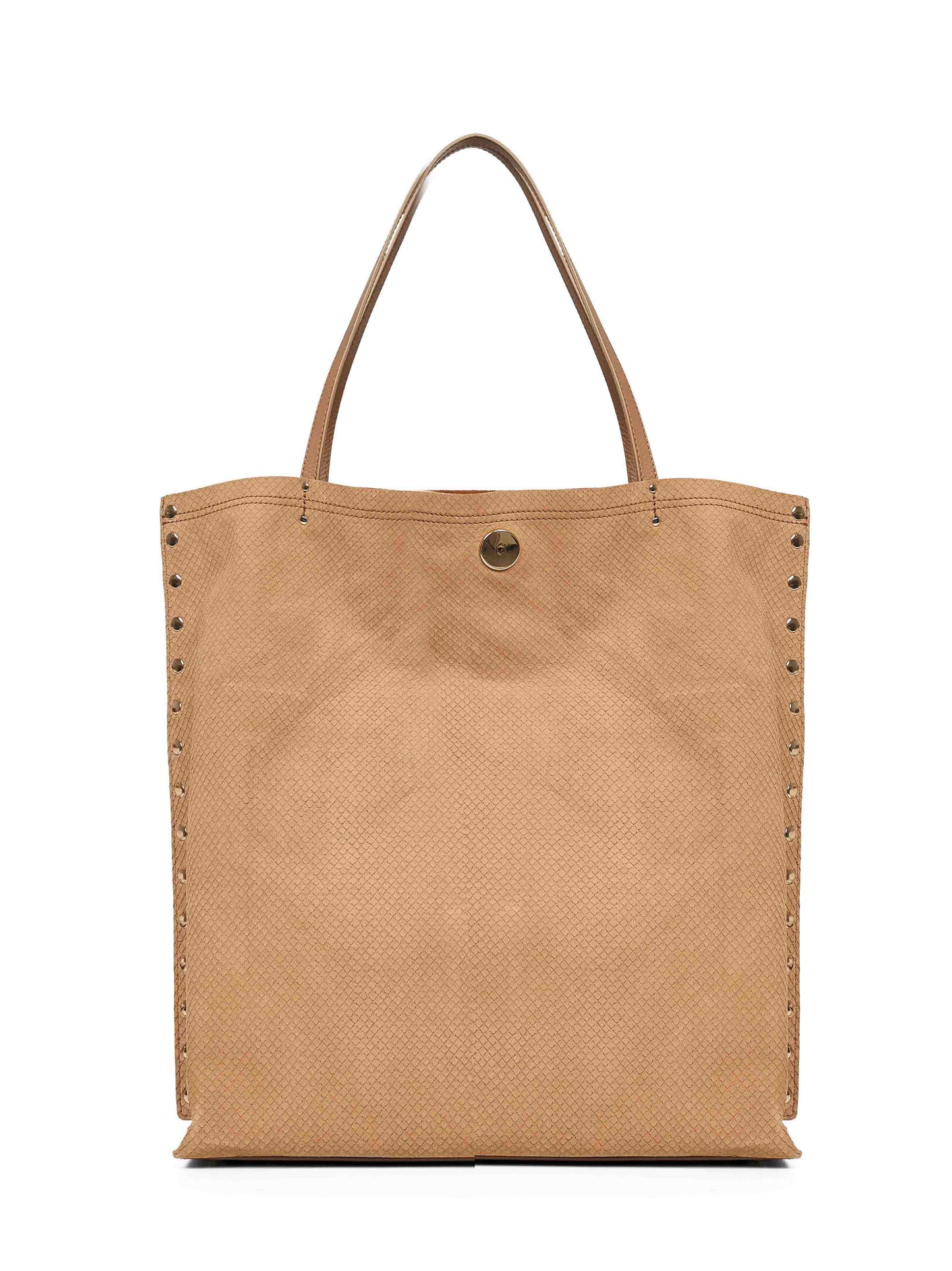 Beige maggese A'spasso Medium tote bag