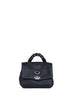 Borsa a mano Postina Baby nero lavagna