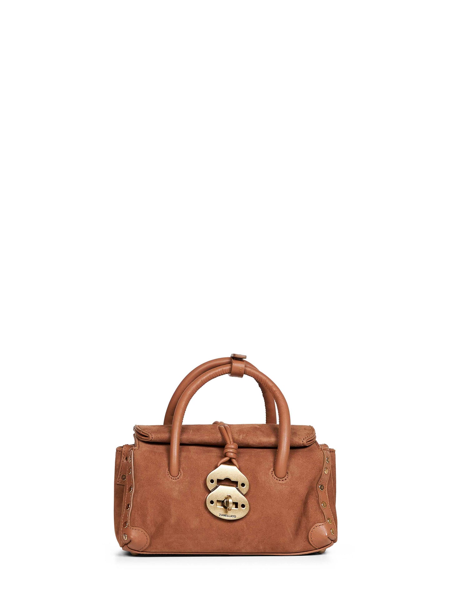 Borsa a mano Dotta Baby marrone