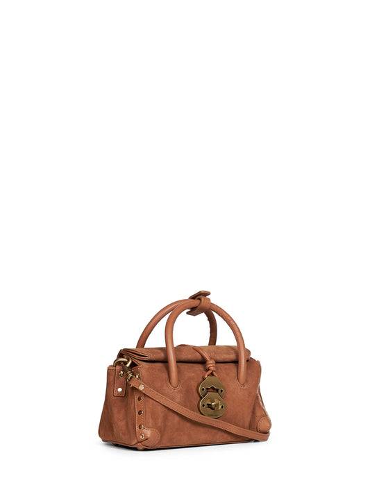 Borsa a mano Dotta Baby marrone